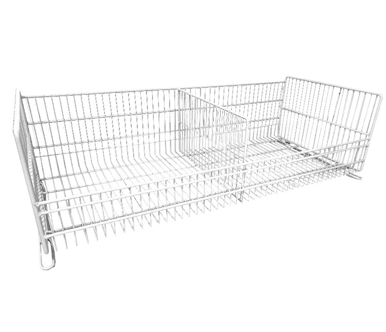 basket-07 Millennium Wire Works Beamlock Basket with Divider