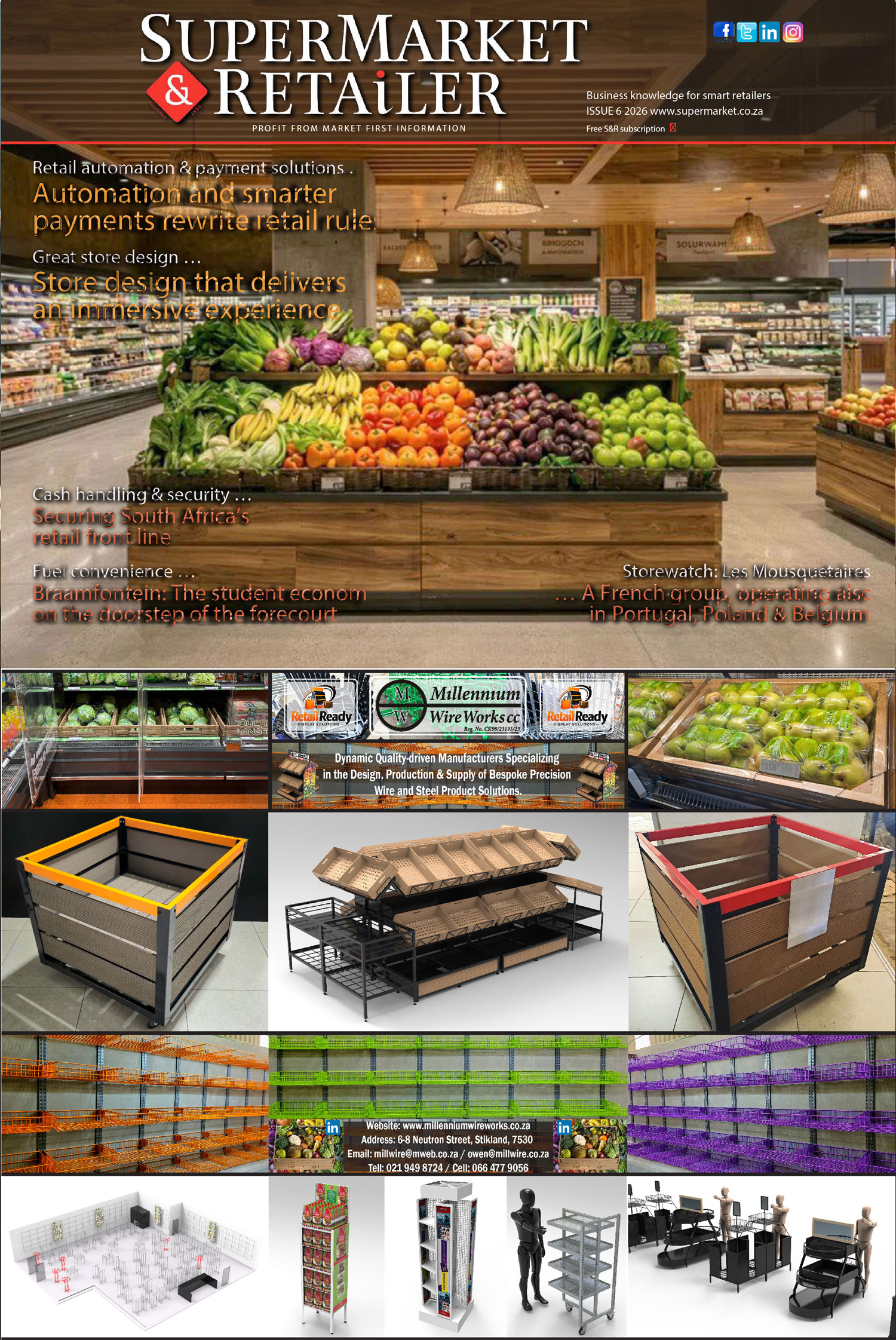 Millennium Wire Works SuperMarket Retailers article